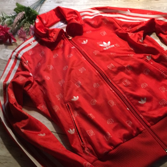 Adidas sample Jacket Sample. . Size 38 red/white. - Picture 6 of 12